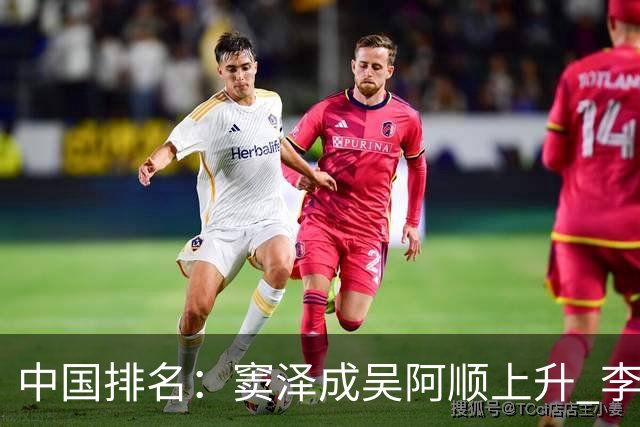 中国排名：窦泽成吴阿顺上升 李昊桐处于100边缘